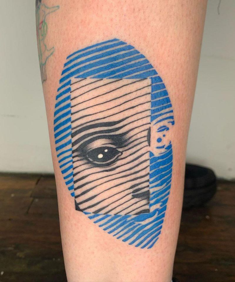 30 Pretty Trippy Tattoos Give You an Unexpected Feeling