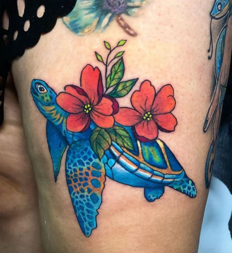 30 Pretty Turtle Tattoos You Must Try