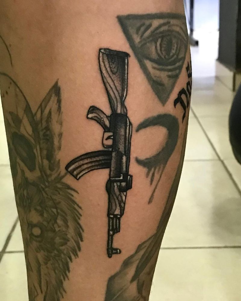 30 Perfect Ak47 Tattoos You Will Love