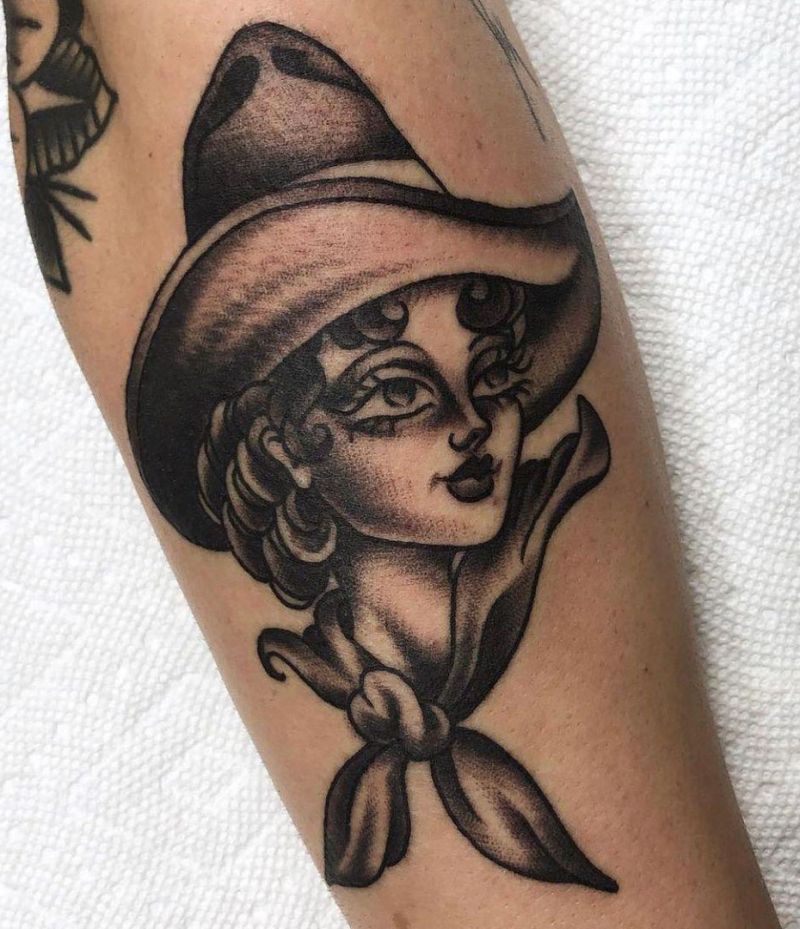 30 Pretty Cowgirl Tattoos You Must Try