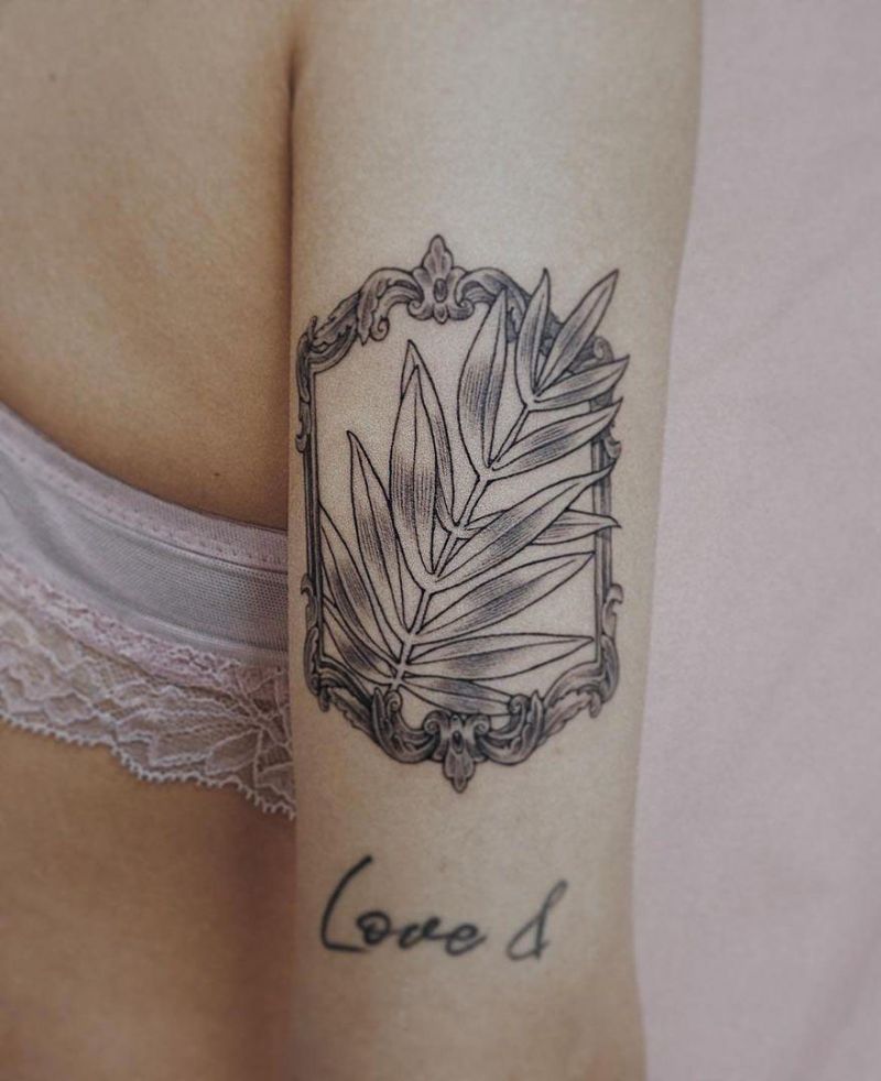 30 Pretty Frame Tattoos to Inspire You