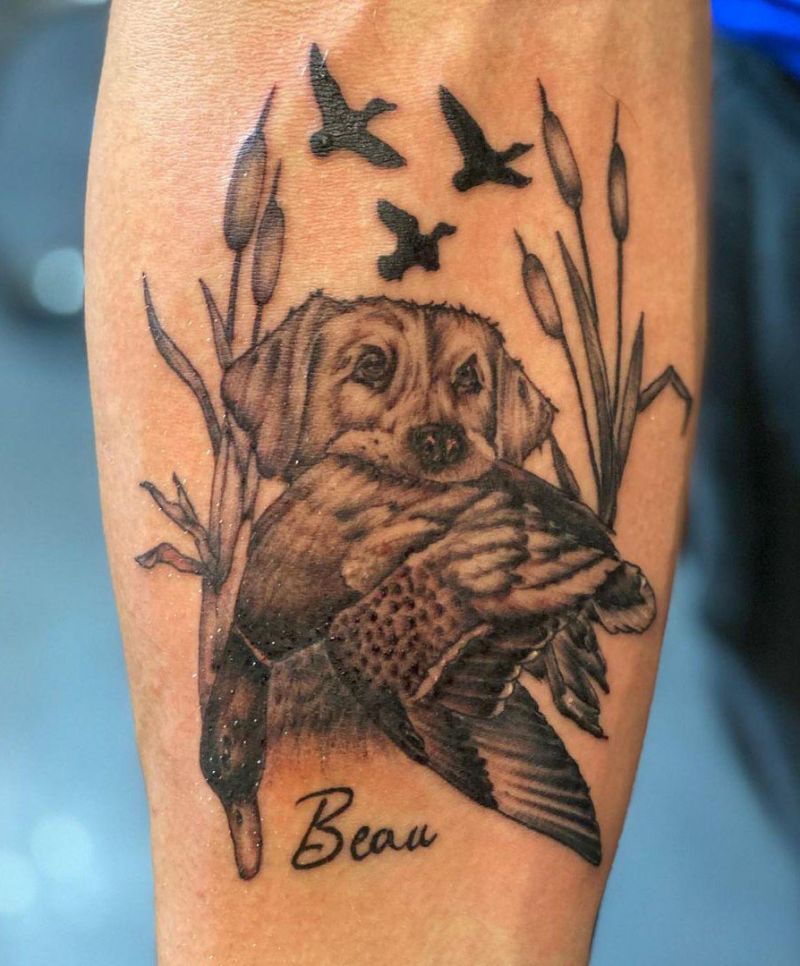 30 Pretty Hunting Tattoos to Inspire You