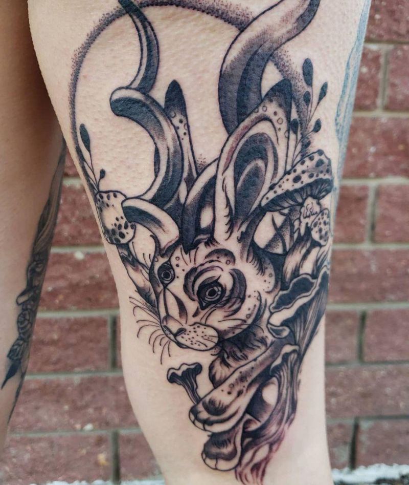 30 Pretty Jackalope Tattoos You Will Love