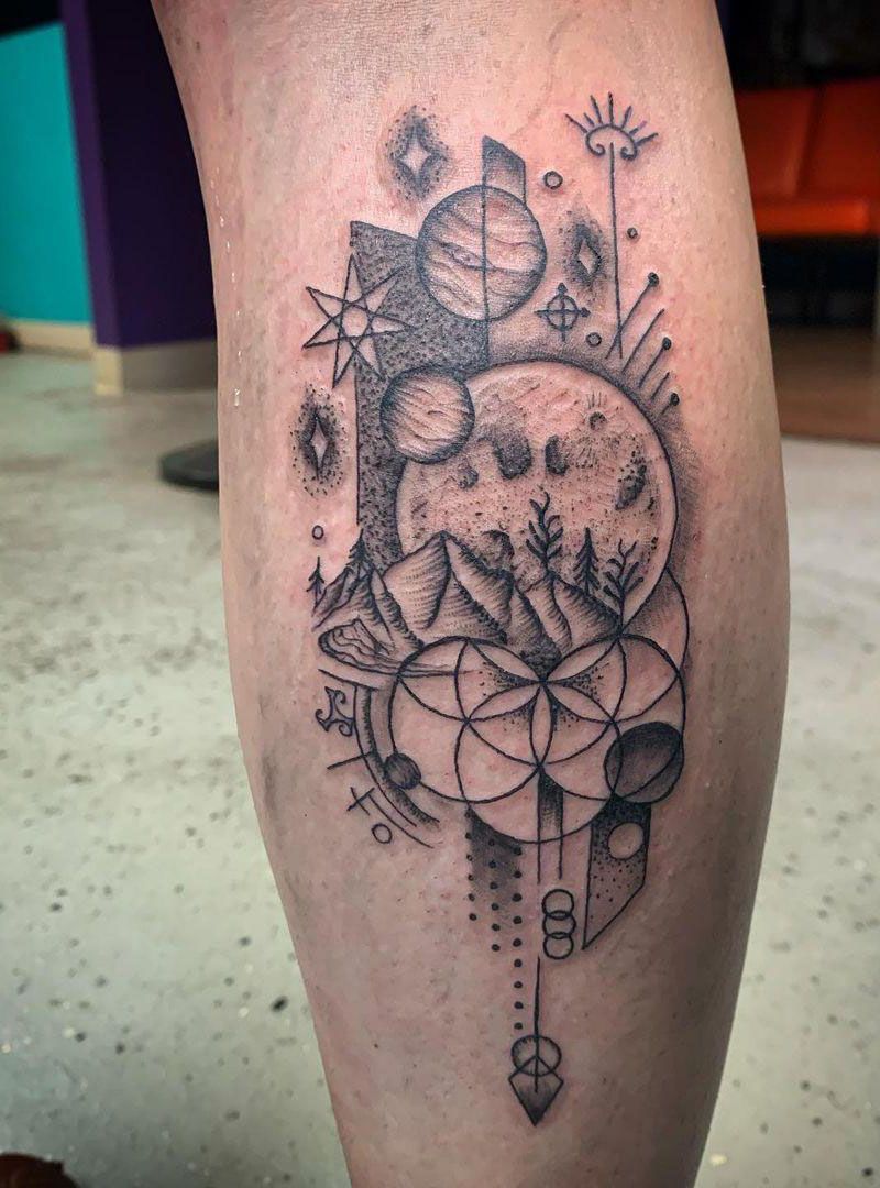 30 Pretty Seed of life Tattoos Bring You Good Luck