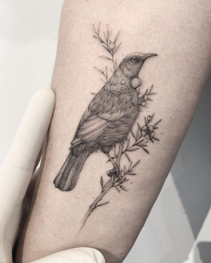 30 Pretty Tui Tattoos You Will Love