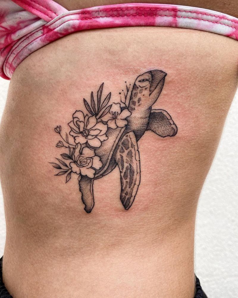 30 Pretty Turtle Tattoos You Must Try