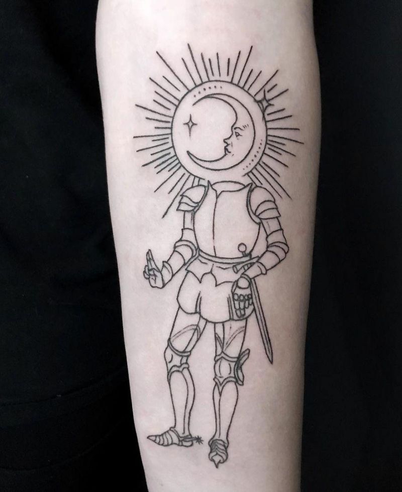 30 Pretty knight Tattoos to Inspire You