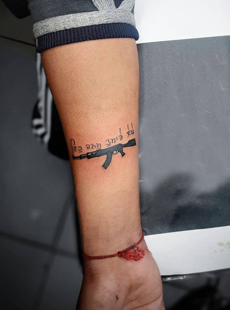 30 Perfect Ak47 Tattoos You Will Love