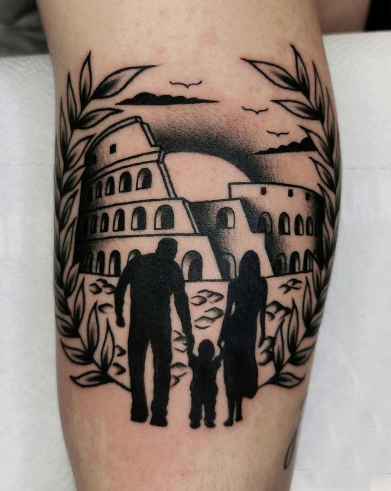 30 Pretty Colosseum Tattoos You Will Love