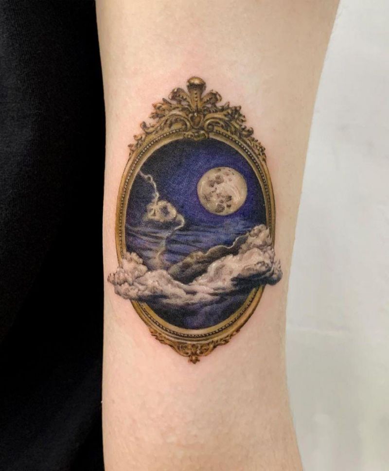 30 Pretty Frame Tattoos to Inspire You