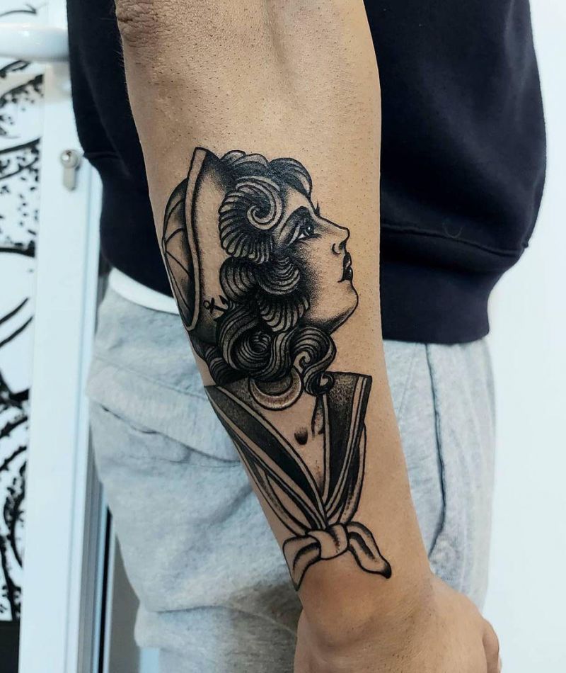 30 Pretty Sailor Tattoos You Will Love