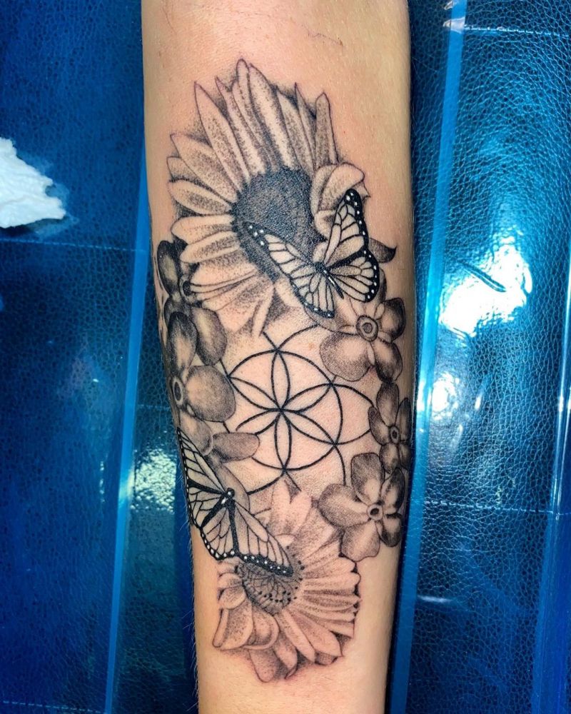 30 Pretty Seed of life Tattoos Bring You Good Luck