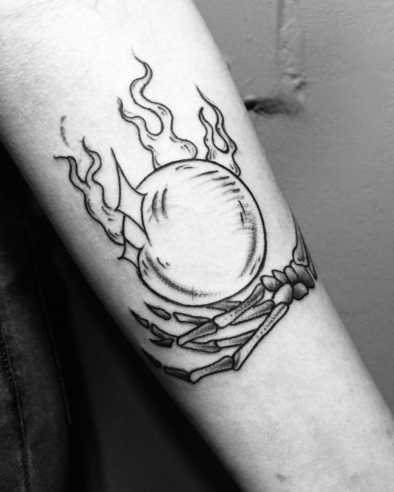 30 Pretty Skeleton Hand Tattoos Make You Attractive