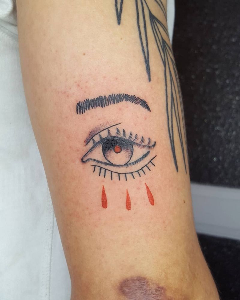 30 Pretty Tears Tattoos You Will Love