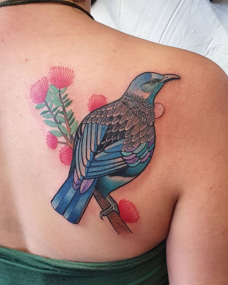 30 Pretty Tui Tattoos You Will Love