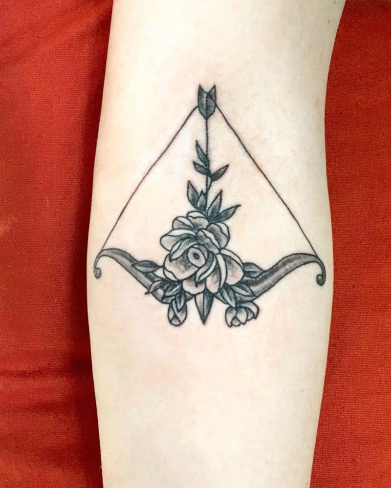 30 Pretty Bow and Arrow Tattoos Bring You Good Luck