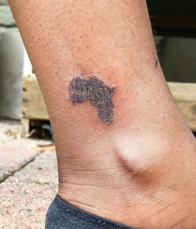 30 Pretty Fingerprint Tattoos Let You Remember The Most Important Person