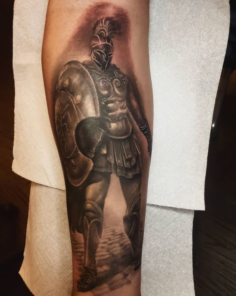 30 Gladiator Tattoos Make You Brave