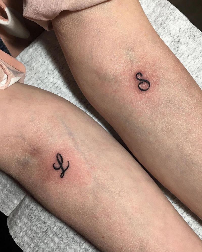 30 Pretty Initial Tattoos You Will Love