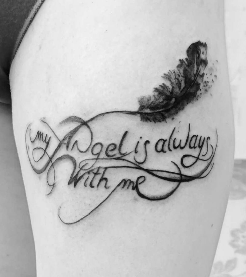 30 Pretty Text Tattoos to Inspire You