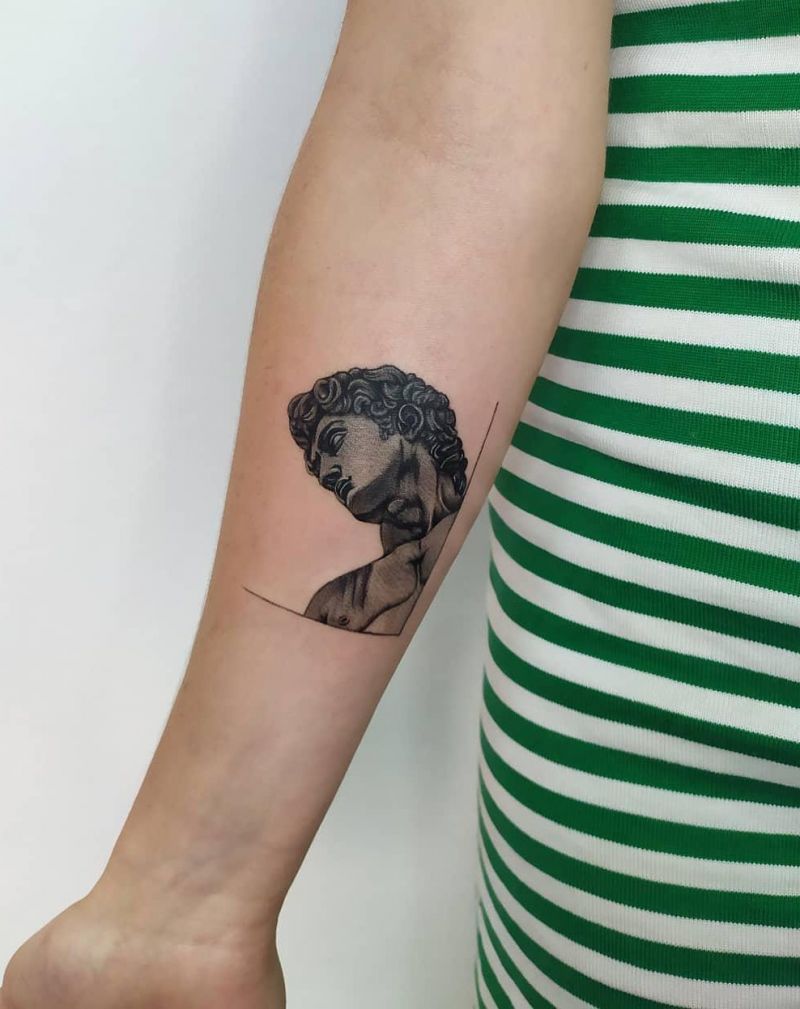 30 Pretty David Tattoos to Inspire You