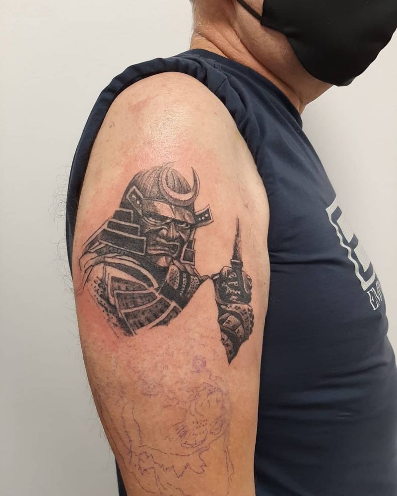 30 Fierce Samurai Tattoos Make You Brave