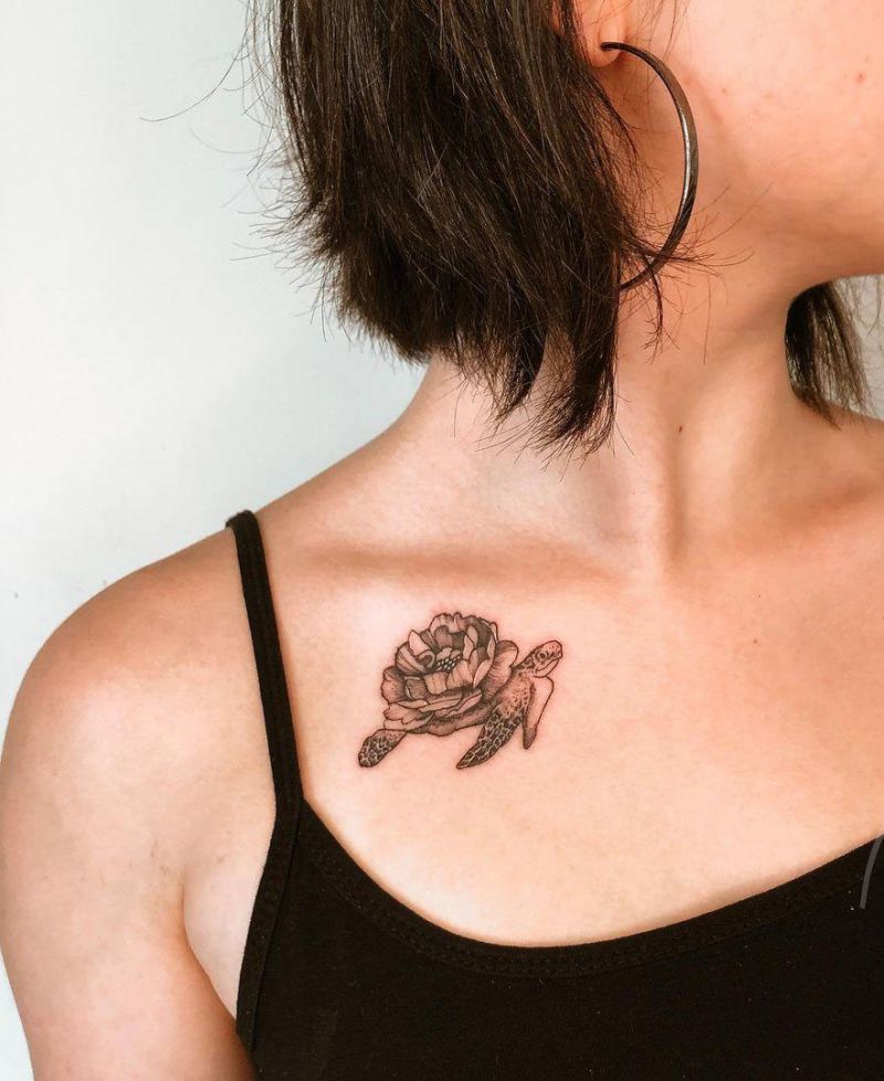 30 Pretty Turtle Tattoos You Must Try