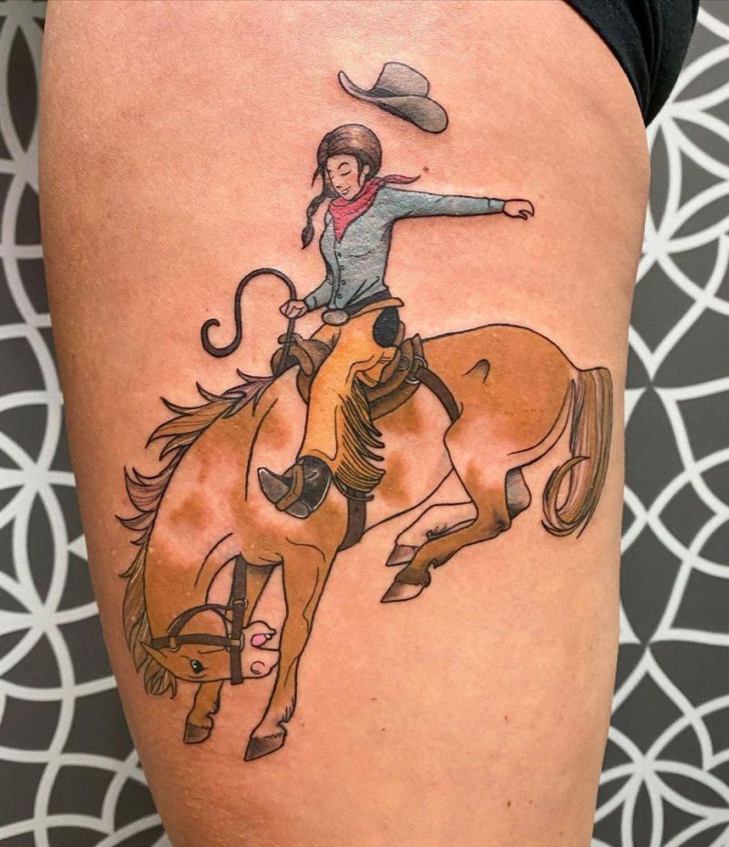 30 Pretty Cowgirl Tattoos You Must Try