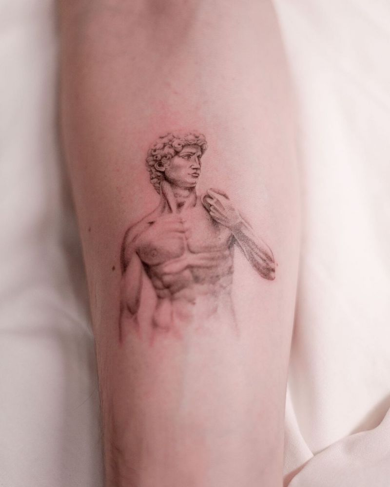 30 Pretty David Tattoos to Inspire You