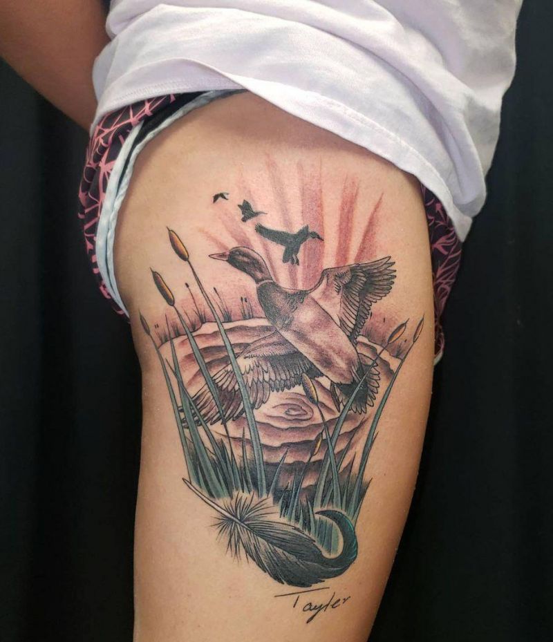 30 Pretty Hunting Tattoos to Inspire You