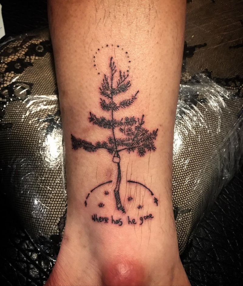 30 Pretty Pine Tree Tattoos You Will Love