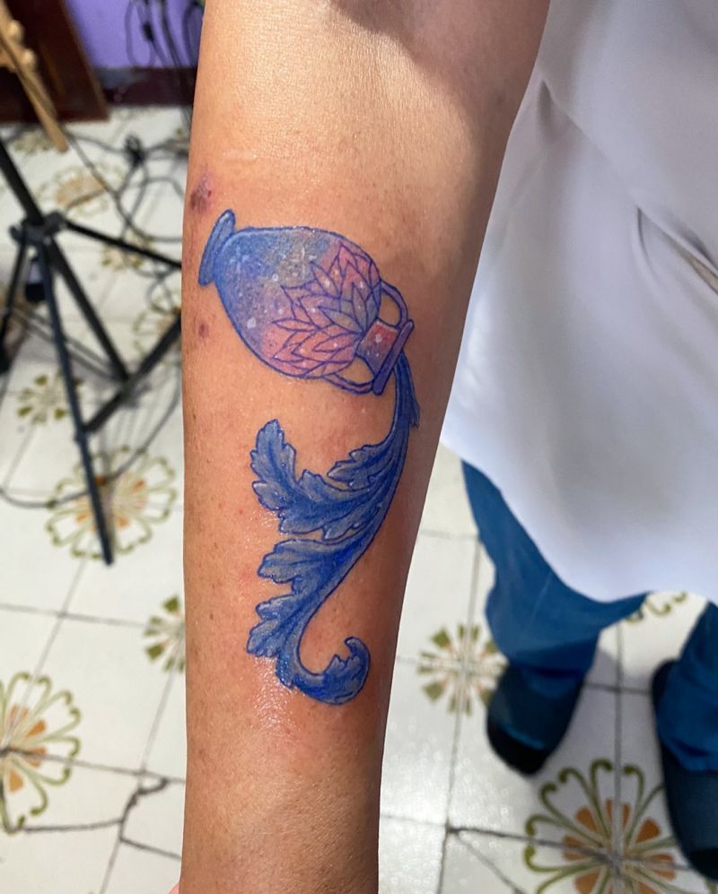 30 Pretty Aquarius Tattoos Bring You Good Luck