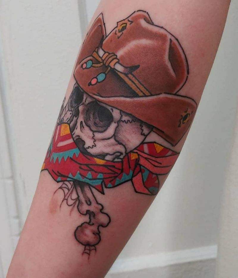 30 Pretty Cowboy Tattoos You Want to Try