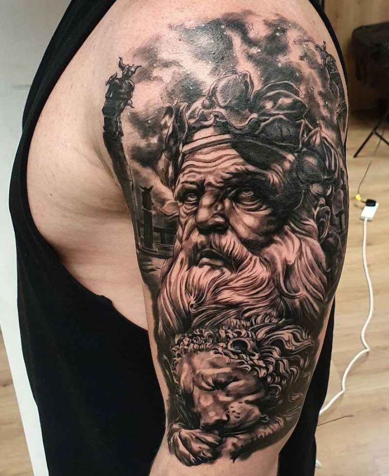 30 Pretty Greek Mythology Tattoos You Will Love