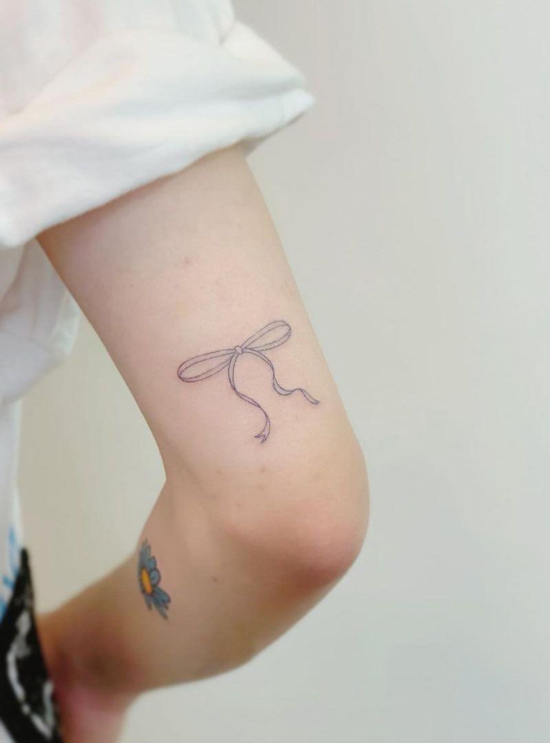 30 Pretty Ribbon Tattoos Enhance Your Personality