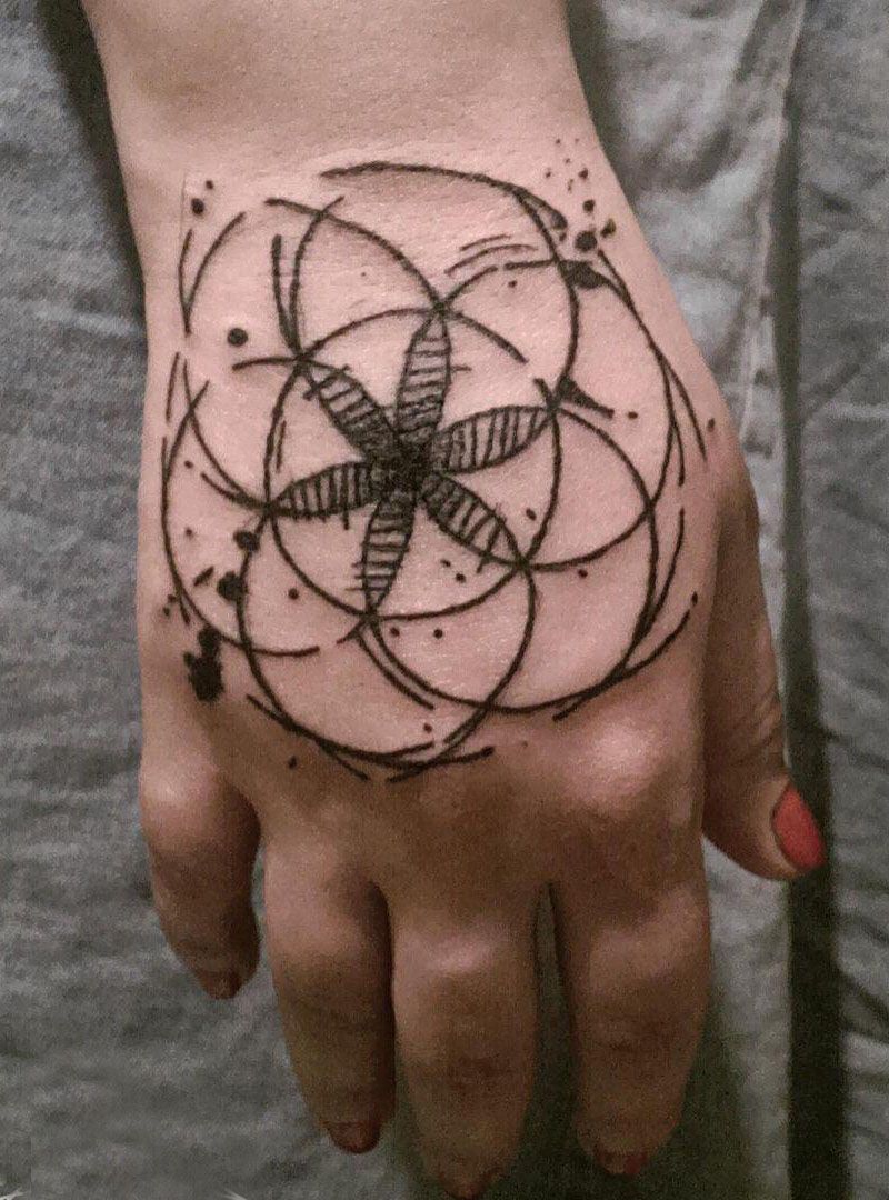 30 Pretty Seed of life Tattoos Bring You Good Luck