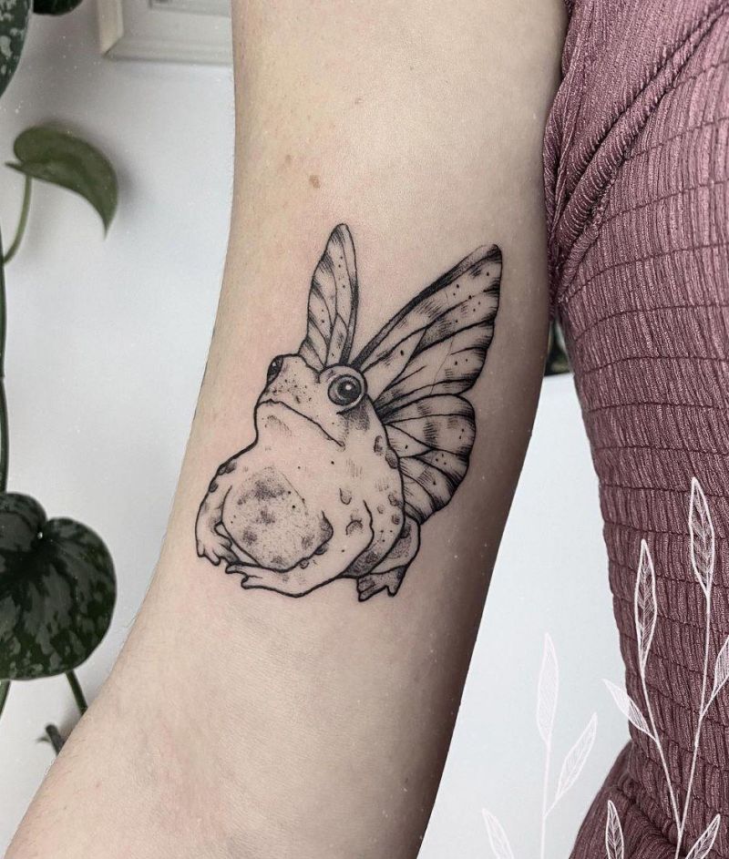 30 Pretty Toad Tattoos You Must Try