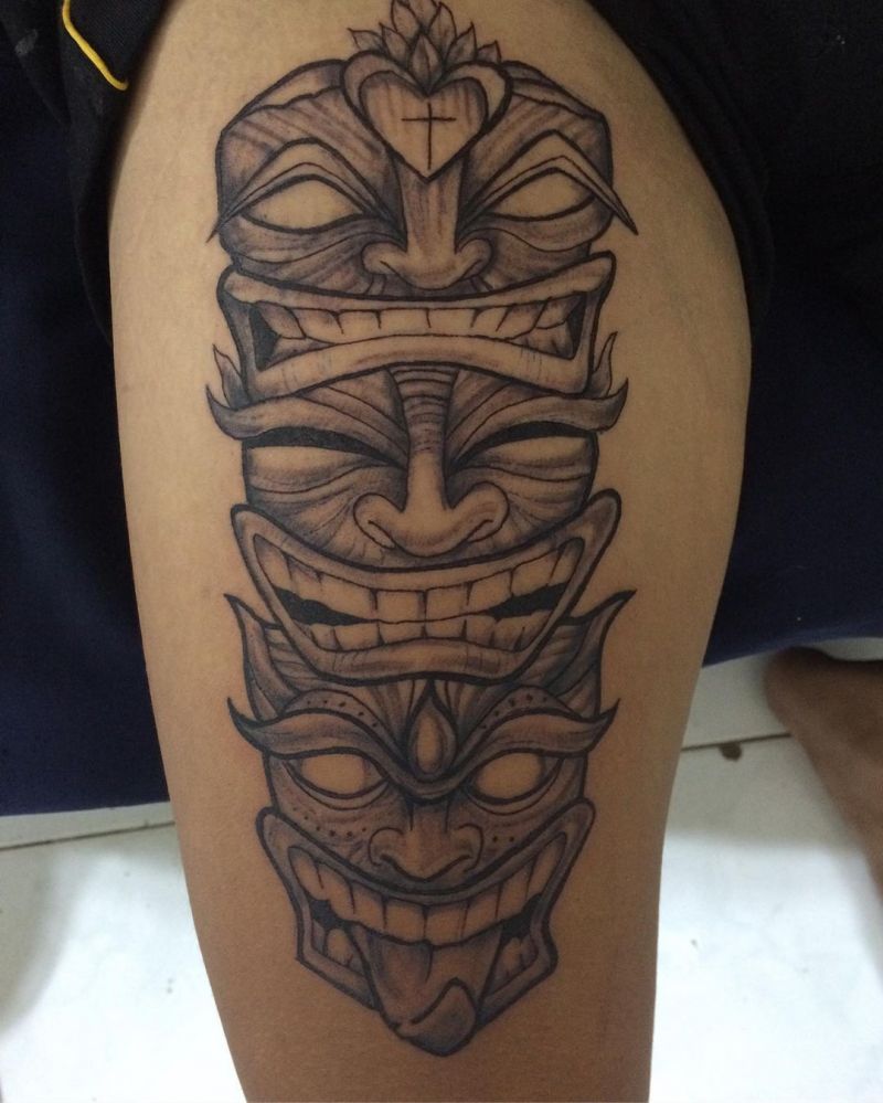 30 Pretty Totem Tattoos Make You Attractive