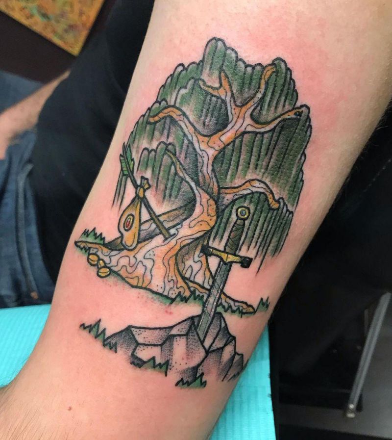 30 Pretty Weeping Willow Tattoos You Must Try