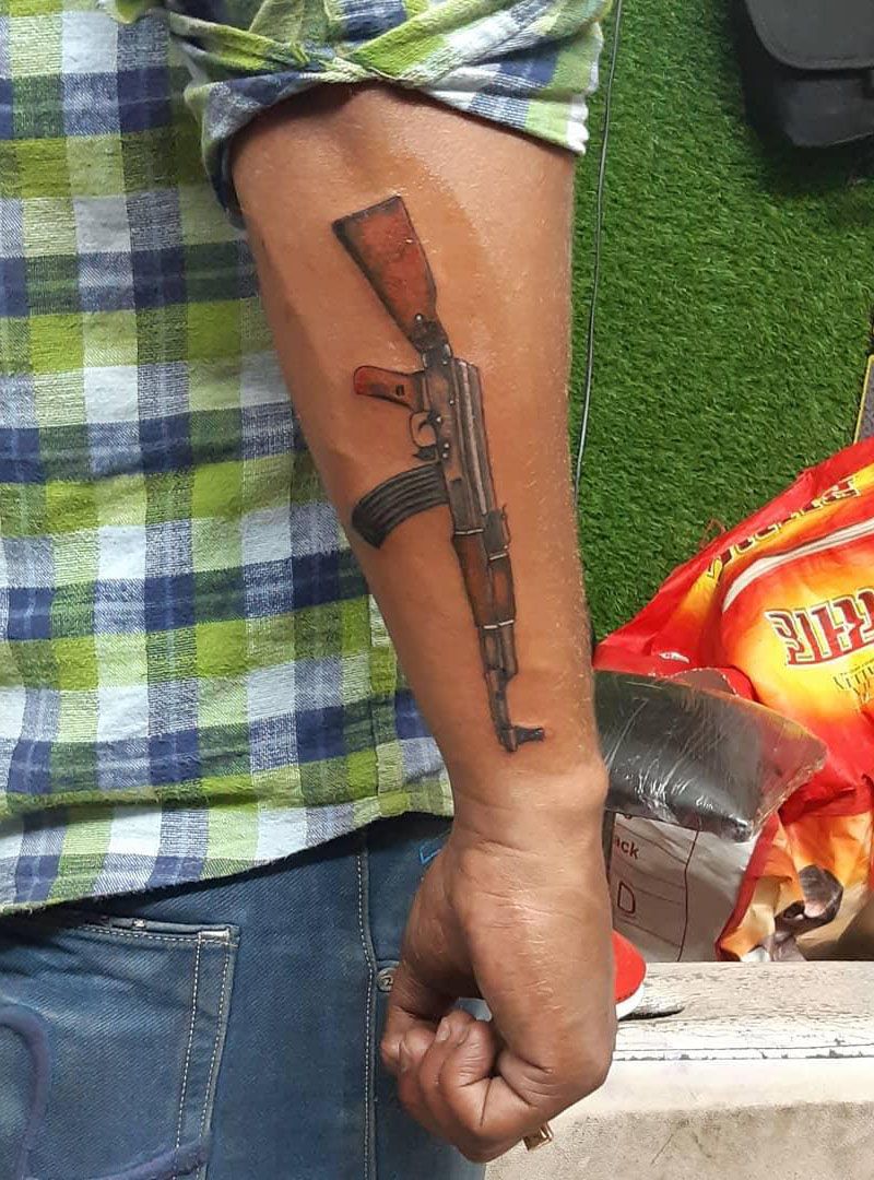 30 Perfect Ak47 Tattoos You Will Love