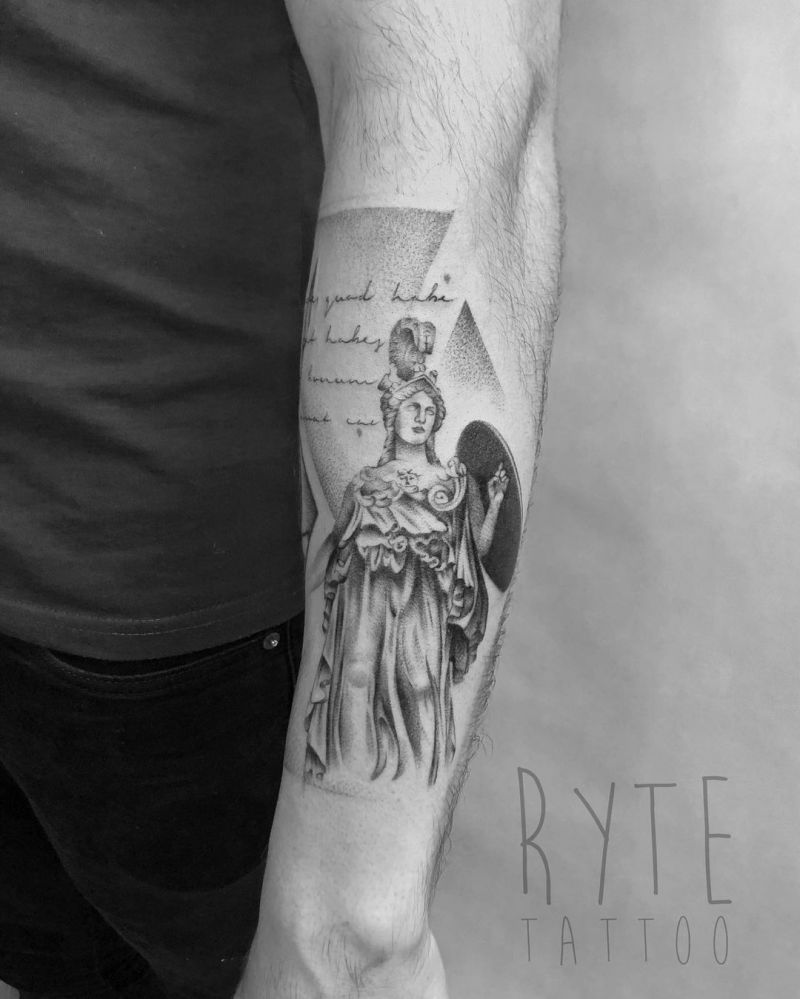 30 Pretty Greek Mythology Tattoos You Will Love