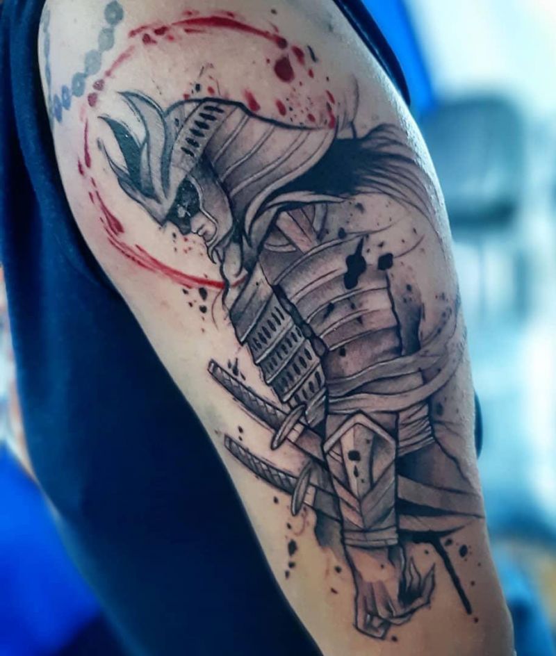 30 Pretty Ninja Tattoos Increase Your Sense of Mystery