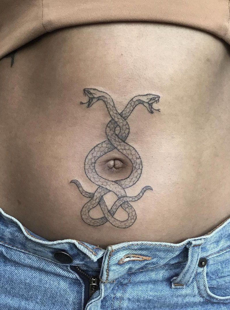 30 Pretty Belly Button Tattoos Make You Attractive