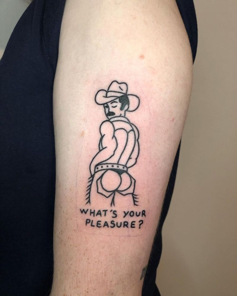 30 Pretty Cowboy Tattoos You Want to Try