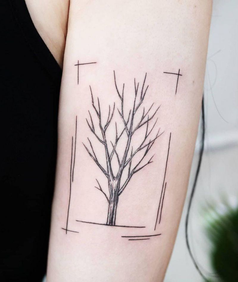 30 Pretty Frame Tattoos to Inspire You