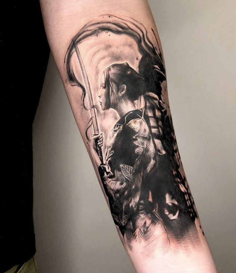 30 Fierce Samurai Tattoos Make You Brave