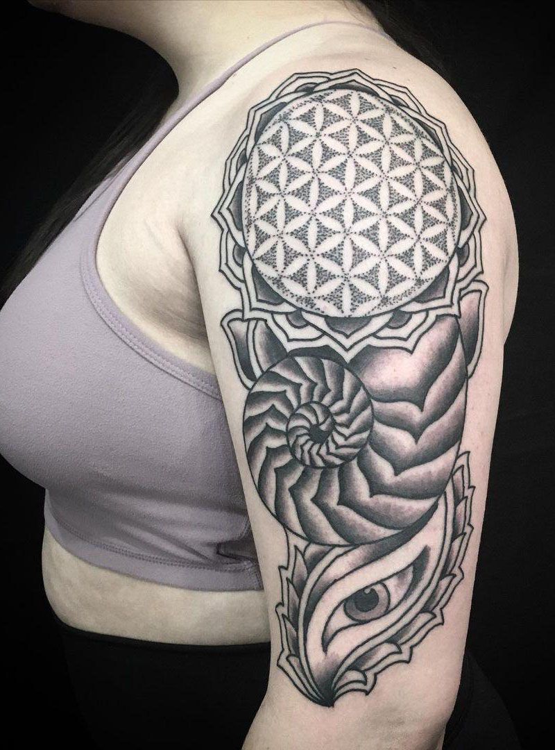 30 Pretty Seed of life Tattoos Bring You Good Luck