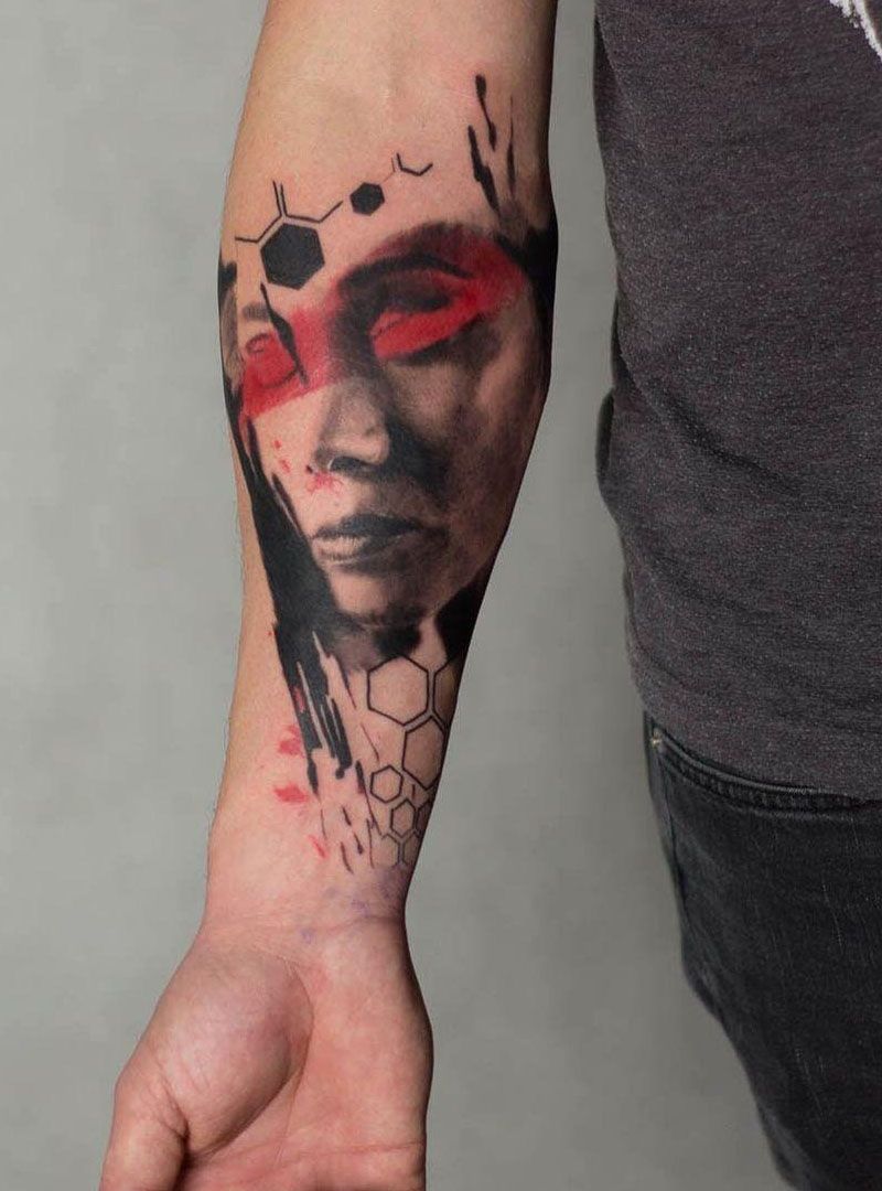 30 Pretty Trash Polka Tattoos You Will Love