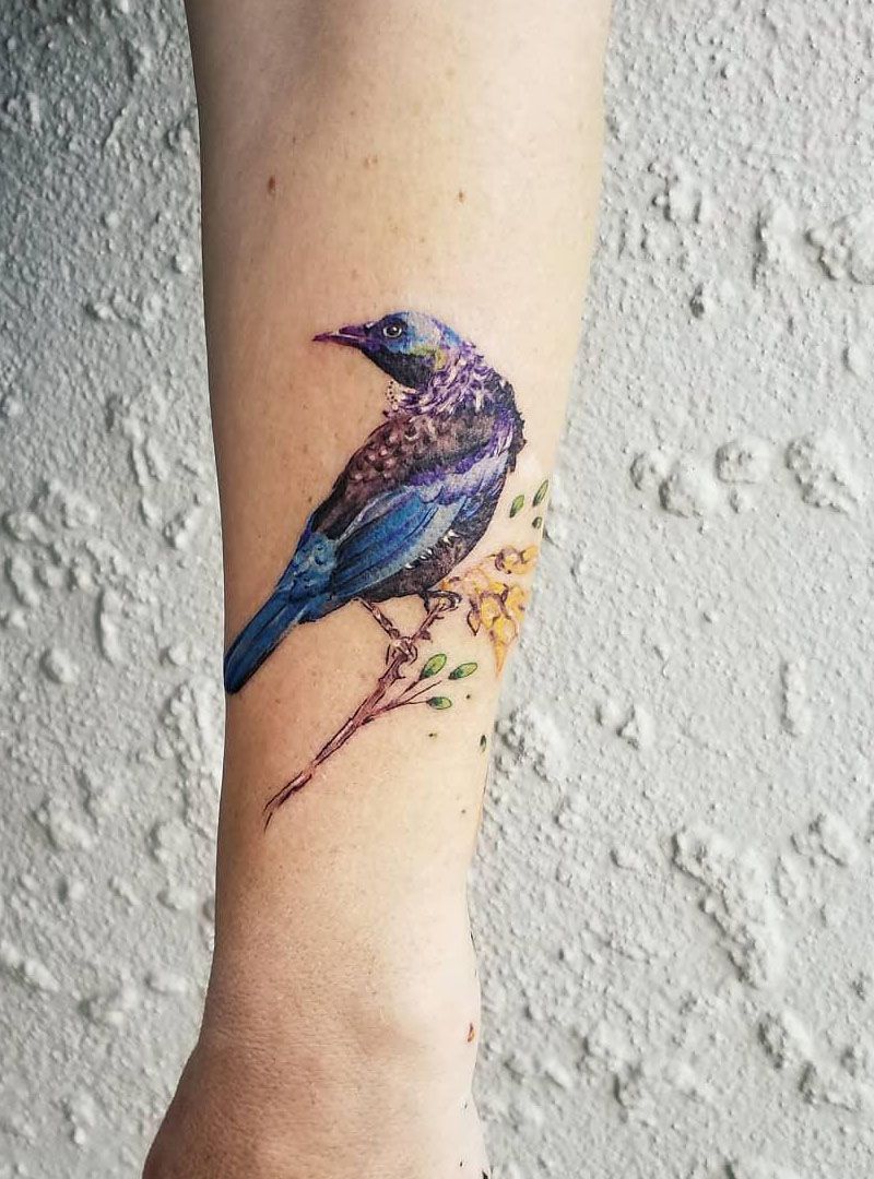 30 Pretty Tui Tattoos You Will Love