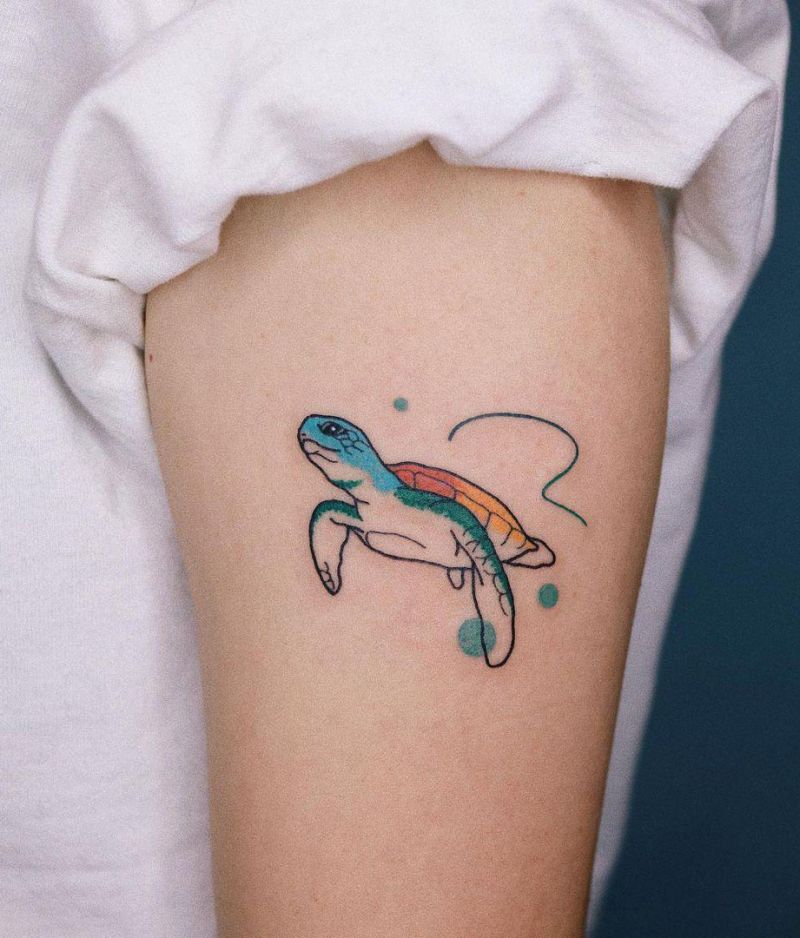 30 Pretty Turtle Tattoos You Must Try